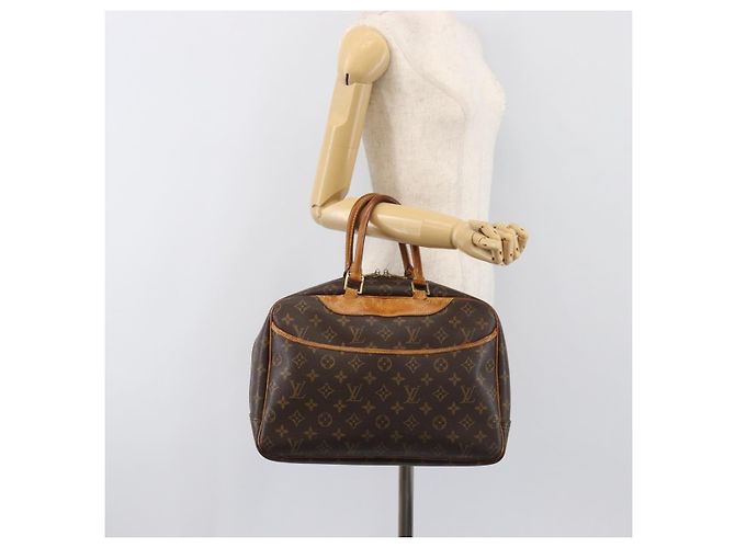 Borsa a mano LOUIS VUITTON Monogram Deauville M47270 LV Auth hk4105 Monogramma - vista 25