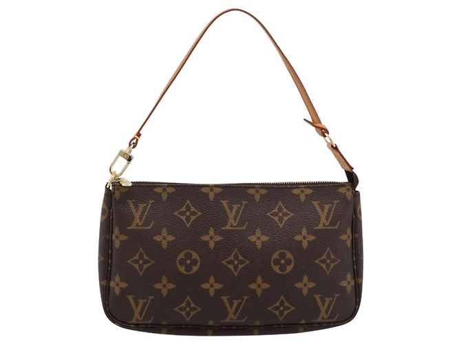 LOUIS VUITTON Monogram Pochette Accessoires Pouch M51980 LV Auth 202010V Monogramma - vista 13