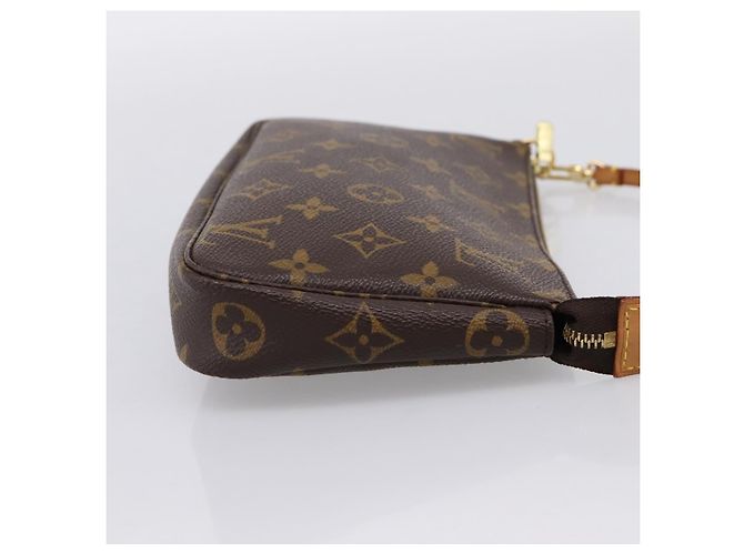 LOUIS VUITTON Monogram Pochette Accessoires Pouch M51980 LV Auth 202010V Monogramma - vista 4