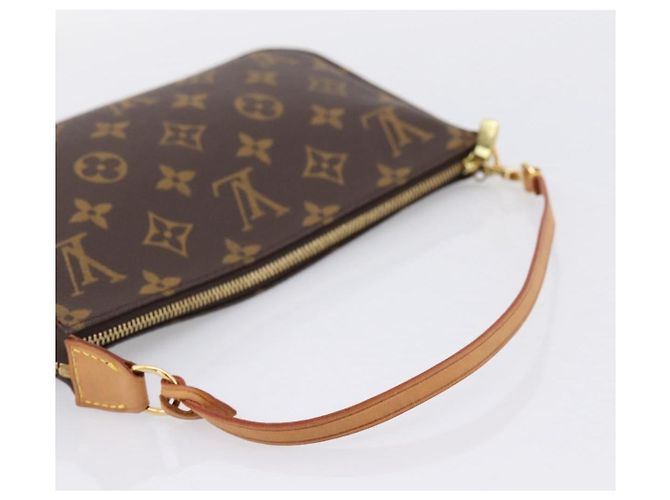 LOUIS VUITTON Monogram Pochette Accessoires Pouch M51980 LV Auth 202010V Monogramma - vista 7