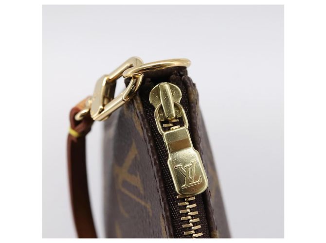 LOUIS VUITTON Monogram Pochette Accessoires Pouch M51980 LV Auth 202010V Monogramma - vista 9