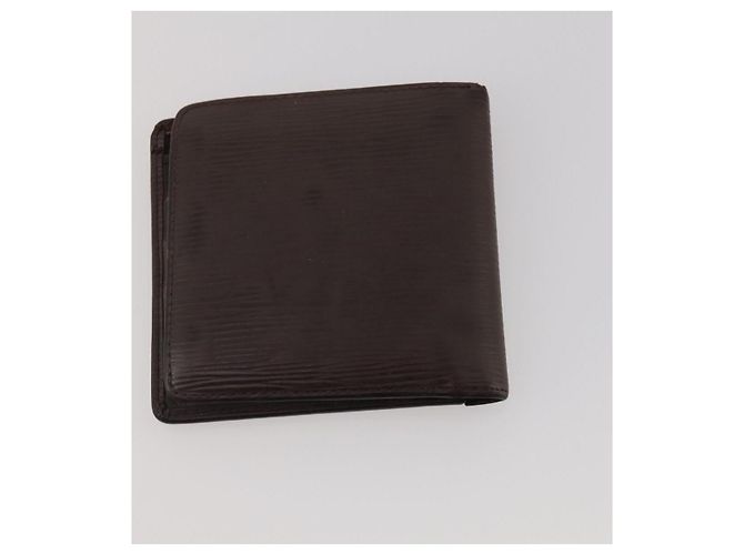 LOUIS VUITTON Monogram Vernis Epi Wallet 4 Set Red Beige Brown LV Auth BA14267 Marrone Rosso - vista 10