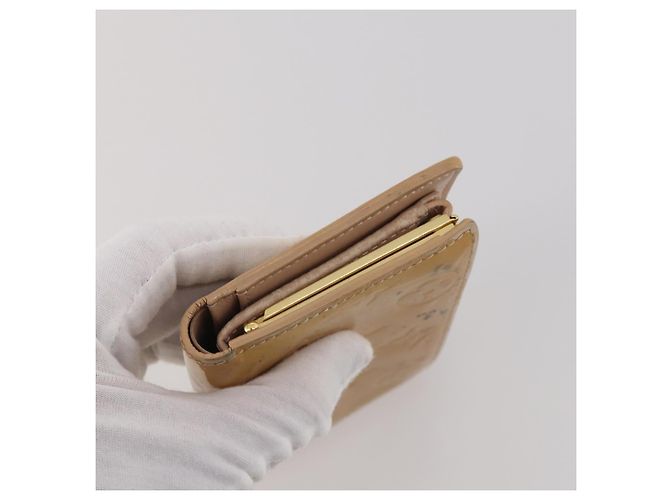 LOUIS VUITTON Monogram Vernis Epi Wallet 4 Set Red Beige Brown LV Auth BA14267 Marrone Rosso - vista 25
