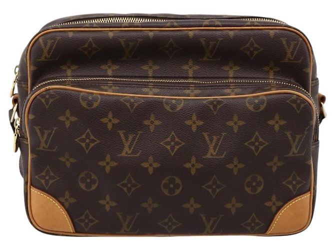 LOUIS VUITTON Monogram Nile Shoulder Bag M45244 LV Auth ka6014V Monogramma - vista 13
