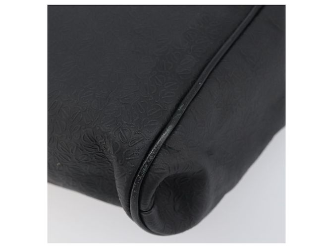 Borsa Tote LOEWE Canvas PVC Black Silver Auth bs36953 Nero Argento - vista 14