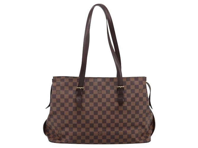 Borsa Tote Chelsea LOUIS VUITTON Damier Ebene N51119 LV Auth 199901A - vista 2
