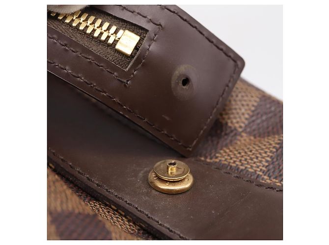 Borsa Tote Chelsea LOUIS VUITTON Damier Ebene N51119 LV Auth 199901A - vista 5