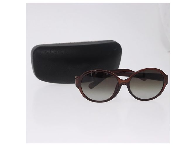Gafas de sol Salvatore Ferragamo Plástico Brown Gold Tone Auth BA15441V Castaño - vista 14