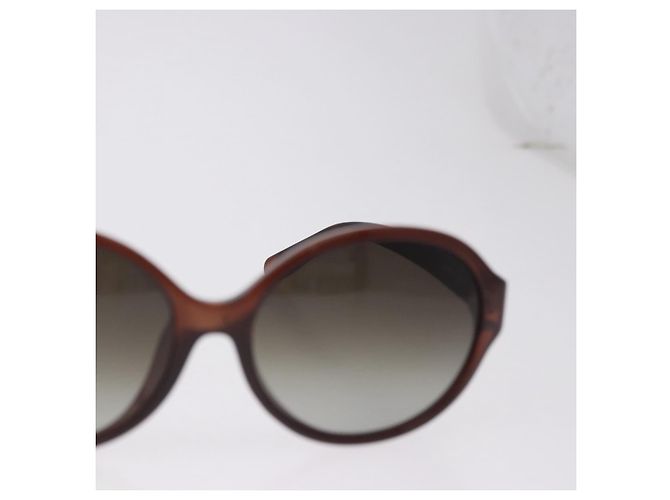 Gafas de sol Salvatore Ferragamo Plástico Brown Gold Tone Auth BA15441V Castaño - vista 5