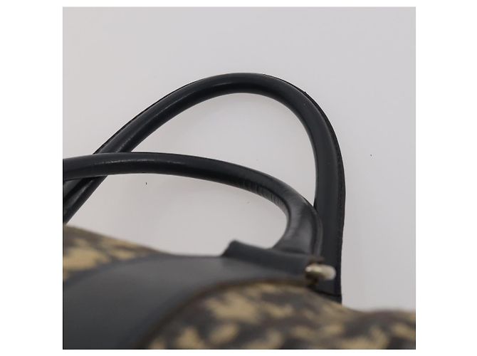 Borsa Boston Christian Dior Trotter Canvas Navy Silver Auth BA15099 Argento Blu navy - vista 8