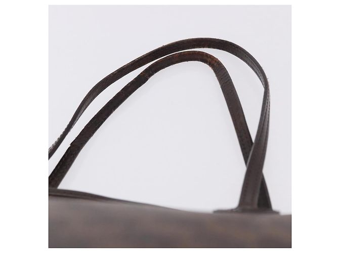 Borsa Tote LOUIS VUITTON Damier Ebene Neverfull MM N51105 LV Auth 199984 - vista 16
