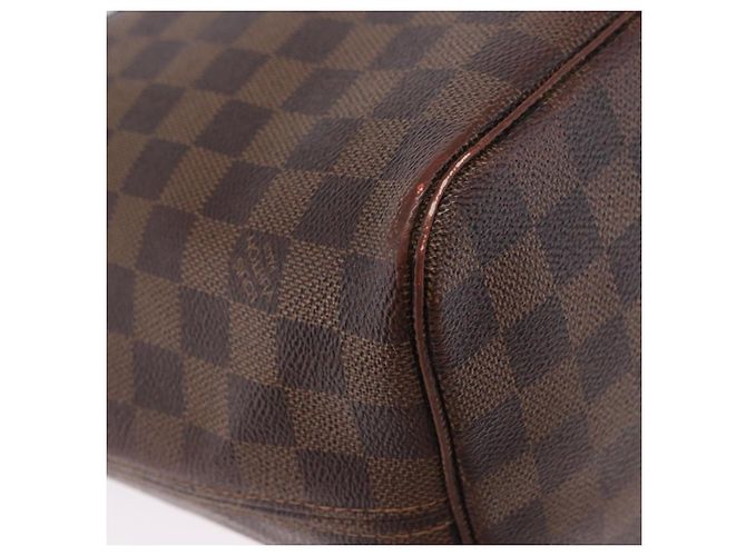 Borsa Tote LOUIS VUITTON Damier Ebene Neverfull MM N51105 LV Auth 199984 - vista 17