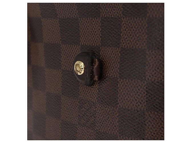 Borsa Tote LOUIS VUITTON Damier Ebene Neverfull MM N51105 LV Auth 199984 - vista 5
