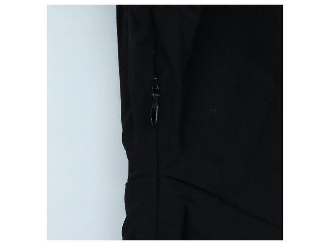 Salvatore Ferragamo Abito Camicia in Rayon 38 Nero Auth 199904V - vista 13