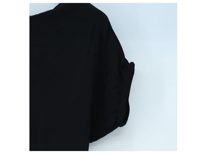 Salvatore Ferragamo Abito Camicia in Rayon 38 Nero Auth 199904V - vista 4