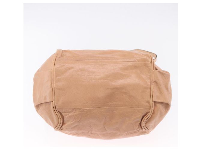 Chloé Borsa a mano Chloe Etel in pelle 2way Beige Gold Auth ka5954A D'oro - vista 11