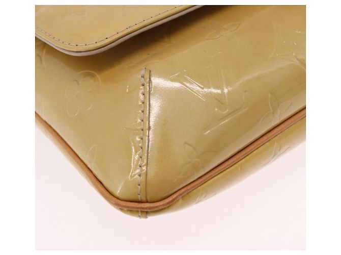 LOUIS VUITTON Monogram Vernis Thompson Street Bag Beige M91301 LV Auth hk4027 - vista 14