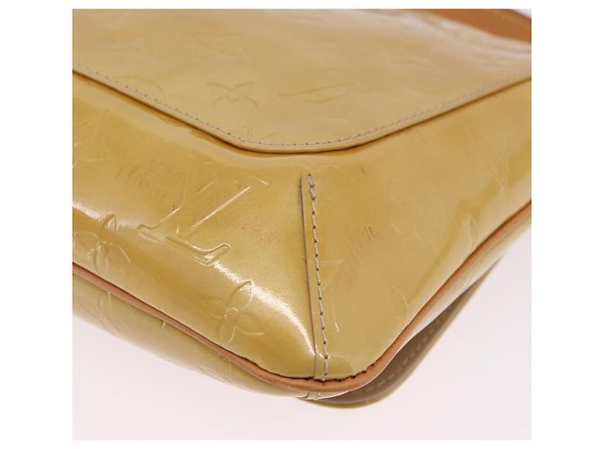LOUIS VUITTON Monogram Vernis Thompson Street Bag Beige M91301 LV Auth hk4027 - vista 17