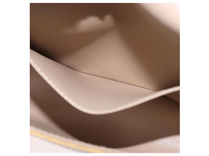 LOUIS VUITTON Monogram Vernis Thompson Street Bag Beige M91301 LV Auth hk4027 - vista 21