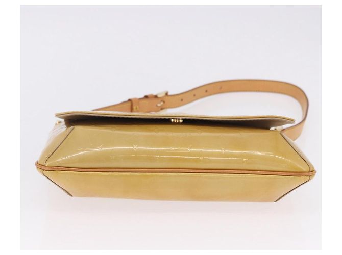 LOUIS VUITTON Monogram Vernis Thompson Street Bag Beige M91301 LV Auth hk4027 - vista 6