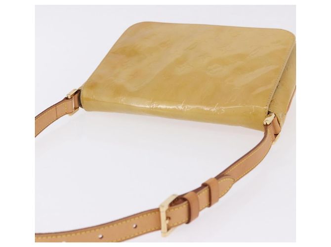 LOUIS VUITTON Monogram Vernis Thompson Street Bag Beige M91301 LV Auth hk4027 - vista 7