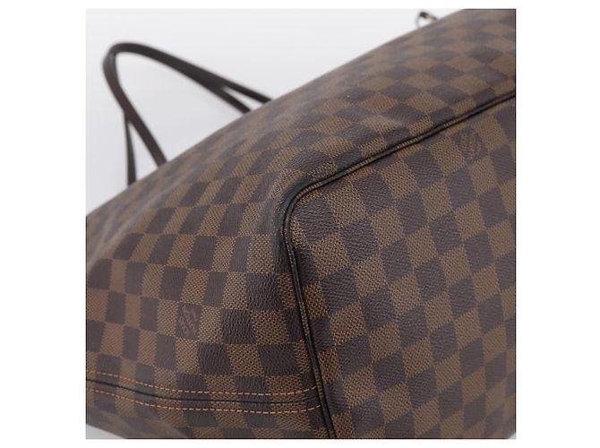Borsa Tote LOUIS VUITTON Damier Ebene Neverfull GM N51106 LV Auth 199470V - vista 14
