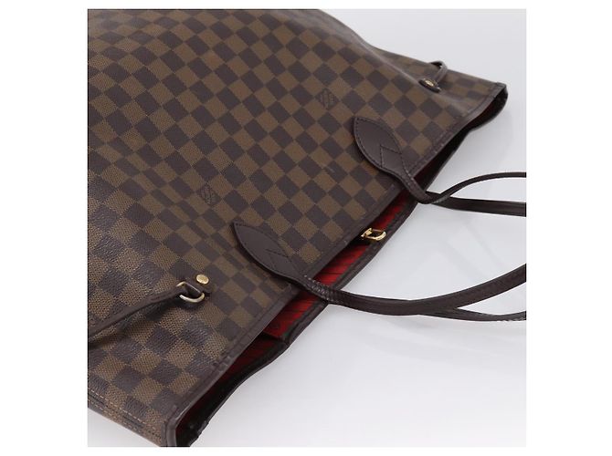 Borsa Tote LOUIS VUITTON Damier Ebene Neverfull GM N51106 LV Auth 199470V - vista 6
