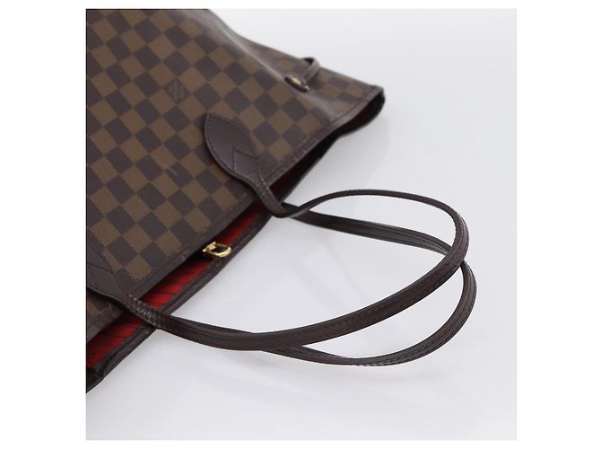 Borsa Tote LOUIS VUITTON Damier Ebene Neverfull GM N51106 LV Auth 199470V - vista 7