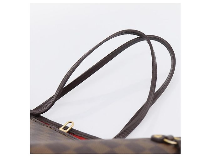 Borsa Tote LOUIS VUITTON Damier Ebene Neverfull GM N51106 LV Auth 199470V - vista 8