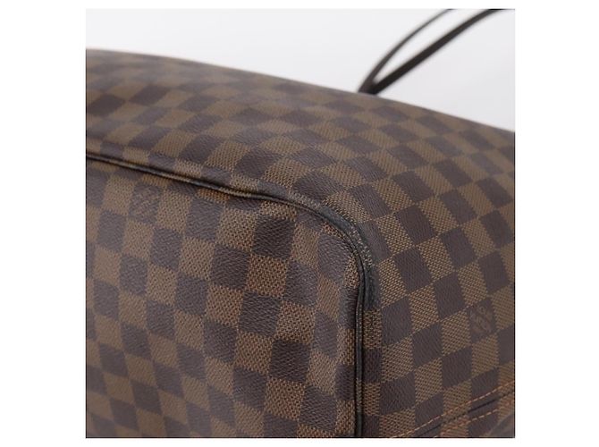Borsa Tote LOUIS VUITTON Damier Ebene Neverfull GM N51106 LV Auth 199470V - vista 9