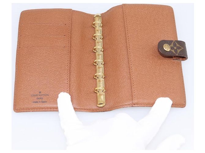 LOUIS VUITTON Monogram Agenda PM Day Planner Cover R20005 LV Auth 200110 Monograma - vista 13