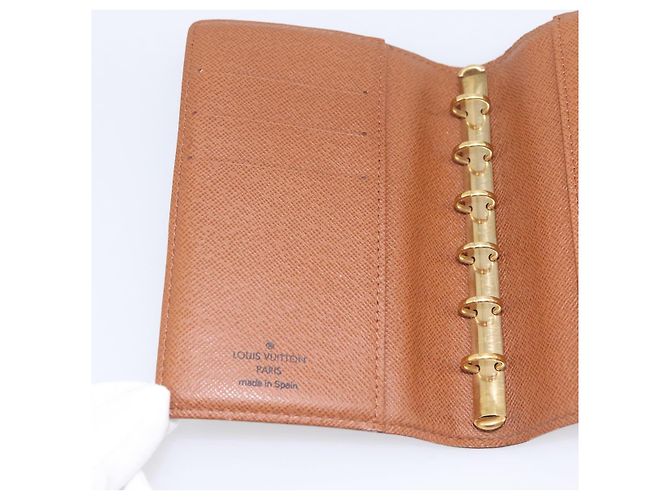 LOUIS VUITTON Monogram Agenda PM Day Planner Cover R20005 LV Auth 200110 Monograma - vista 14