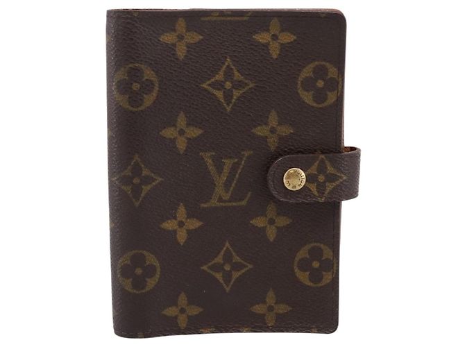 LOUIS VUITTON Monogram Agenda PM Day Planner Cover R20005 LV Auth 200110 Monograma - vista 2