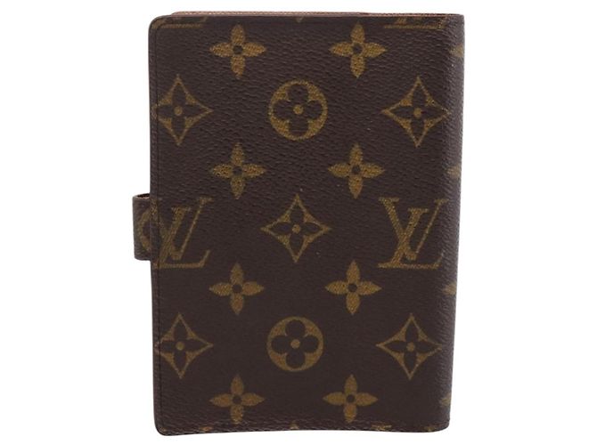 LOUIS VUITTON Monogram Agenda PM Day Planner Cover R20005 LV Auth 200110 Monograma - vista 3