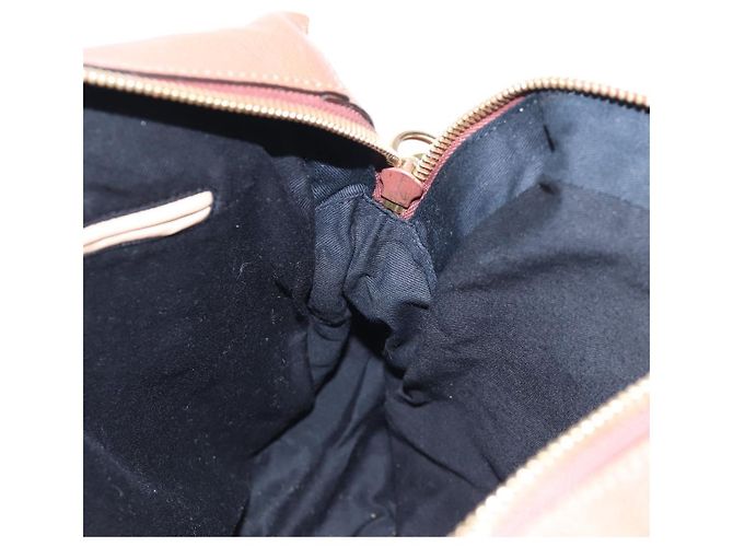 Chloé Borsa Chloe Paraty in pelle 2way Marrone Oro Auth 200955V D'oro - vista 23