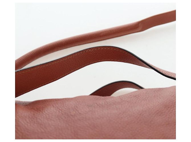 Chloé Borsa Chloe Paraty in pelle 2way Marrone Oro Auth 200955V D'oro - vista 9