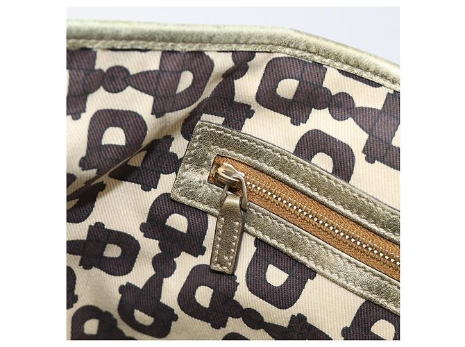 Borsa Tote GUCCI GG Canvas Beige e Tono Oro 137396 Auth 202117 - vista 19