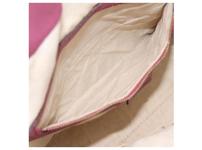 Borsa a mano GUCCI GG Canvas 2way Beige Gold 353120 Auth 200012 D'oro - vista 22