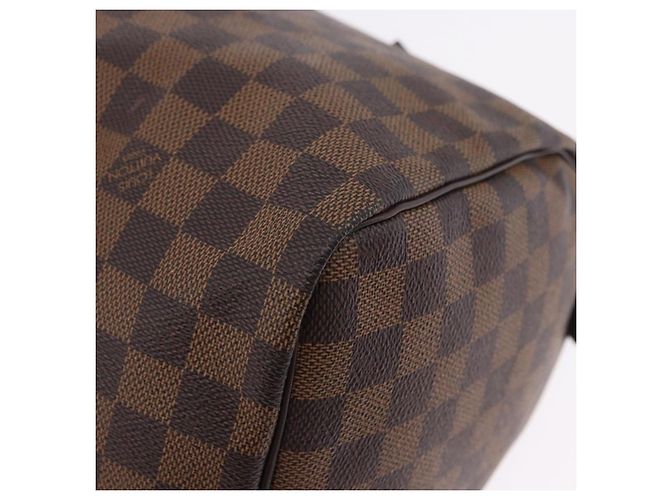 Borsa a mano LOUIS VUITTON Damier Ebene Speedy 30 N41364 LV Auth am12493V - vista 16