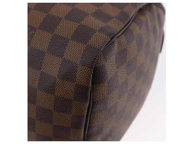 Borsa a mano LOUIS VUITTON Damier Ebene Speedy 30 N41364 LV Auth am12493V - vista 18