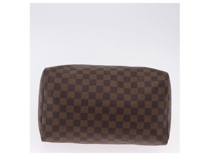 Borsa a mano LOUIS VUITTON Damier Ebene Speedy 30 N41364 LV Auth am12493V - vista 5