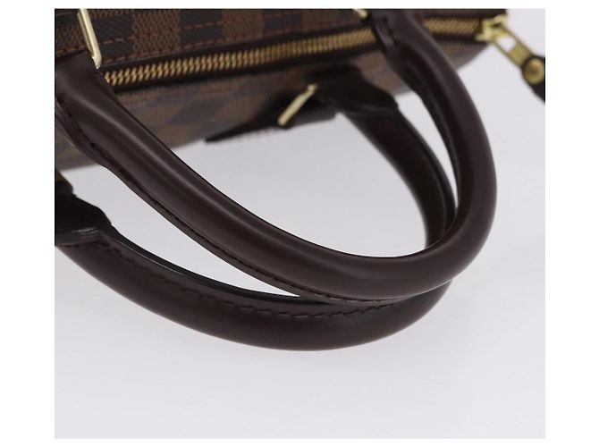 Borsa a mano LOUIS VUITTON Damier Ebene Speedy 30 N41364 LV Auth am12493V - vista 7