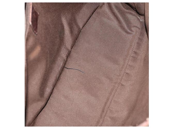 Borsa a mano GUCCI GG Canvas GG Supreme Web Sherry Line PVC Set di 3 Beige Auth 196165 - vista 8