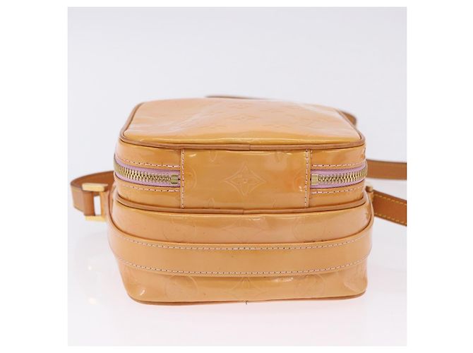 LOUIS VUITTON Sac à épaule Monogram Vernis Wooster Rose M91037 LV Auth 202148A Marron - vue 10