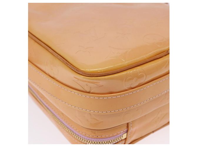 LOUIS VUITTON Sac à épaule Monogram Vernis Wooster Rose M91037 LV Auth 202148A Marron - vue 13