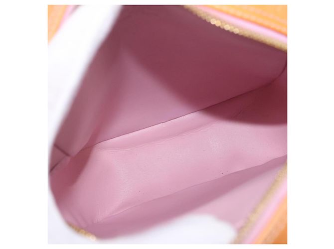 LOUIS VUITTON Sac à épaule Monogram Vernis Wooster Rose M91037 LV Auth 202148A Marron - vue 19
