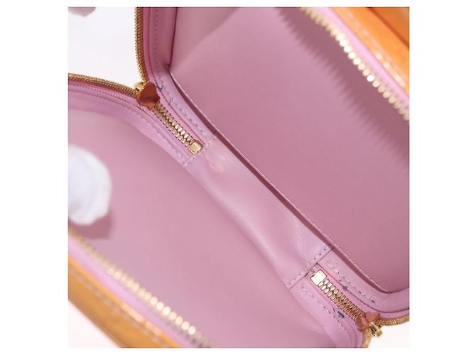 LOUIS VUITTON Sac à épaule Monogram Vernis Wooster Rose M91037 LV Auth 202148A Marron - vue 22
