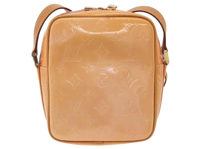 LOUIS VUITTON Sac à épaule Monogram Vernis Wooster Rose M91037 LV Auth 202148A Marron - vue 3