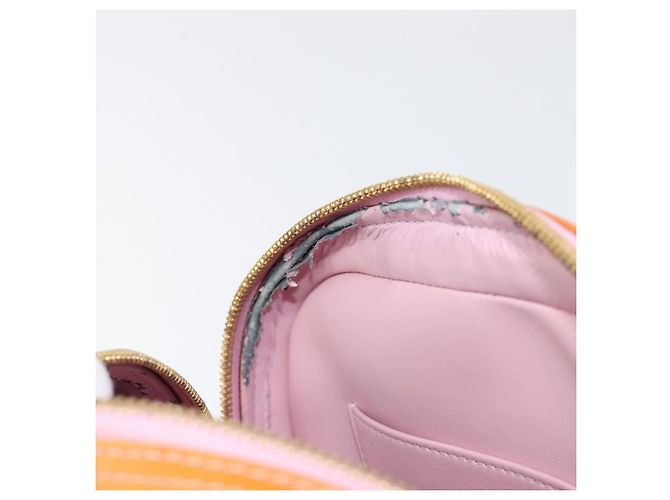 LOUIS VUITTON Monogram Vernis Marley Backpack Pink Rose M91039 LV Auth 200142 Marrone Rosa - vista 11