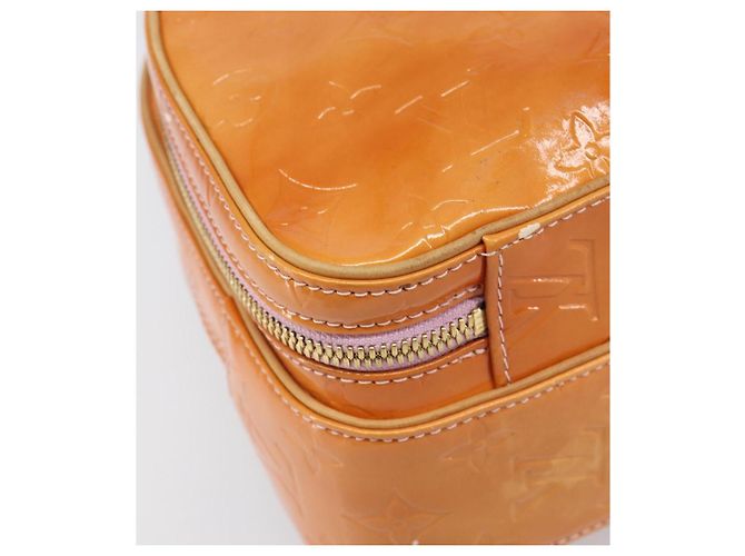 LOUIS VUITTON Monogram Vernis Marley Backpack Pink Rose M91039 LV Auth 200142 Marrone Rosa - vista 16